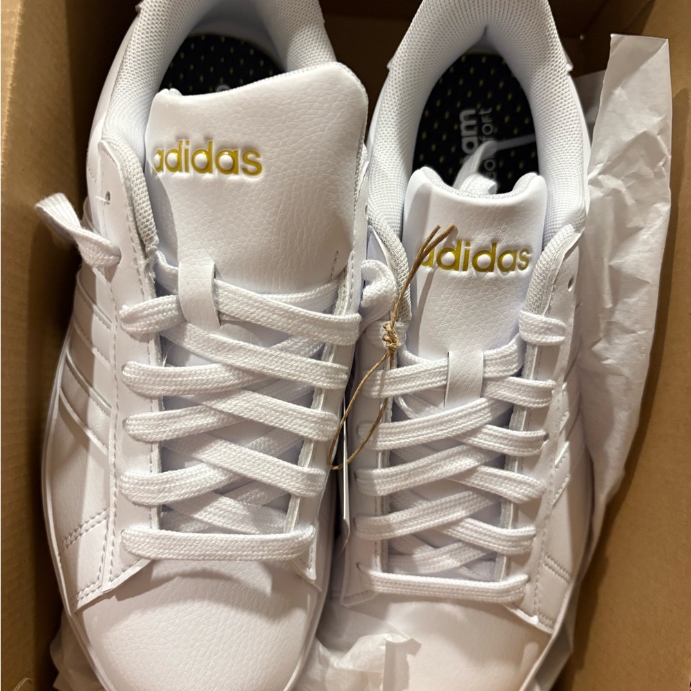 Adidas Grand Court 2.0 White Sneakers
